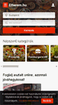 Mobile Screenshot of albalpaza.etterem.hu