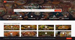 Desktop Screenshot of allas.etterem.hu