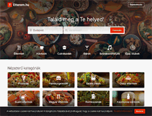 Tablet Screenshot of allas.etterem.hu